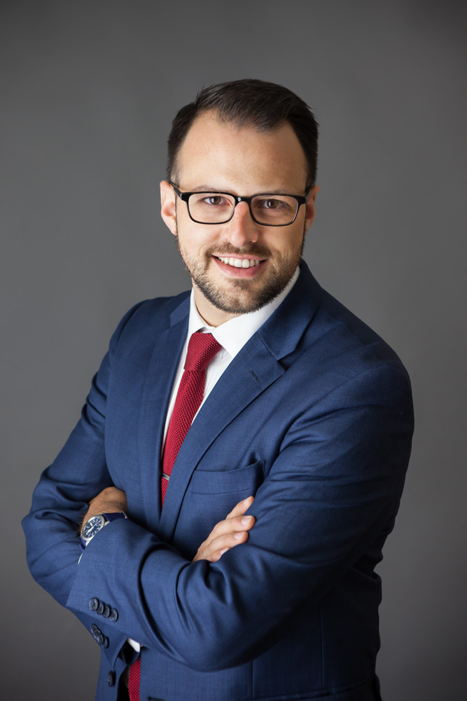 Professional business headshot photographed in Columbus, Ohio by Kris Miller